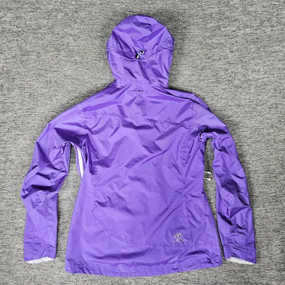 BERGANS OF NORWAY 1181 Helium Jacket Women's Large Thin Hooded Sealed Skiing - Picture 2 of 13